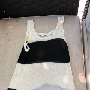 Sheer tank top